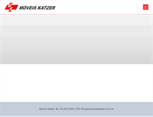 Tablet Screenshot of katzer.com.br